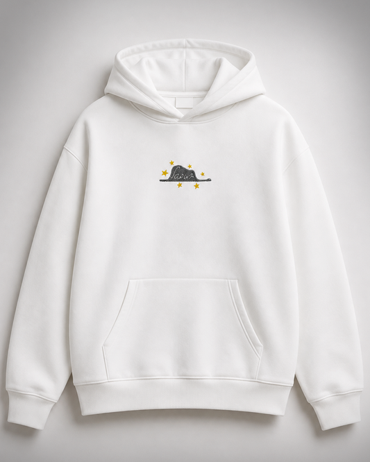 Hoddie El Principito - Blanco
