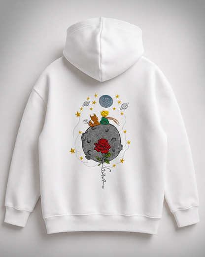 Hoddie El Principito - Blanco
