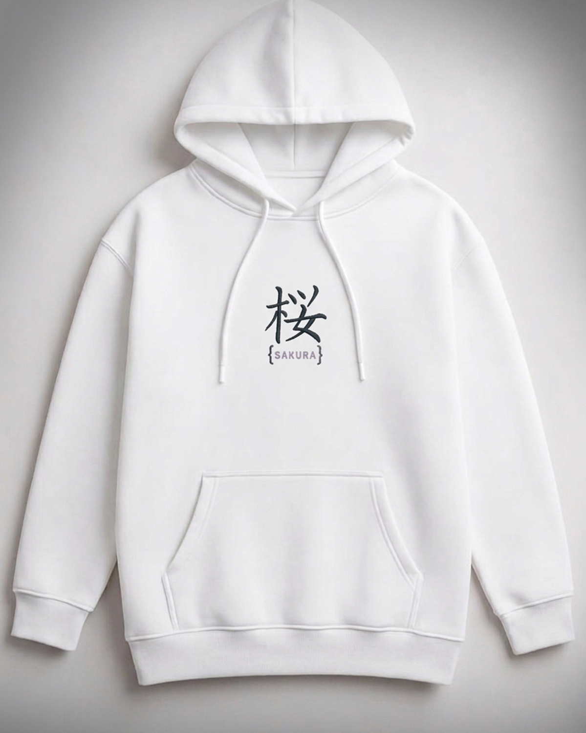 Hoddie Sakura - Blanco